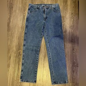 MENS VINTAGE RUSTLER HEAVY WEIGHT JEANS 32x32